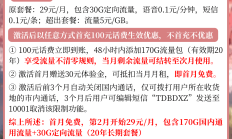 每月仅29元享200G流量，电信寒梅卡性价比爆棚，你还在等什么？