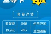 中国移动流量卡9.9元100g（中国移动流量卡99元100g官方办理）