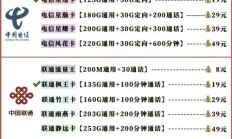 免费领:日照联通19元套餐流量卡详情解析：联通大王卡19元套餐包含哪些内容？