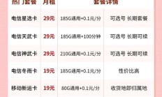 最新推出:2024年最划算流量套餐推荐：高性价比流量卡大比拼 - 哔哩哔哩