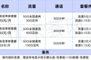 长春电信单移套餐：39元起，流量通话全包，性价比逆天！你还在等什么？