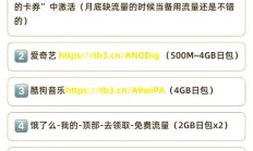 免费领:移动4G纯流量卡充值指南：详细步骤与方法解析