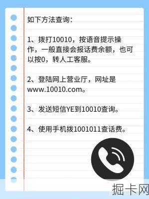 联通话费清单查询，从入门到精通的全方位指南